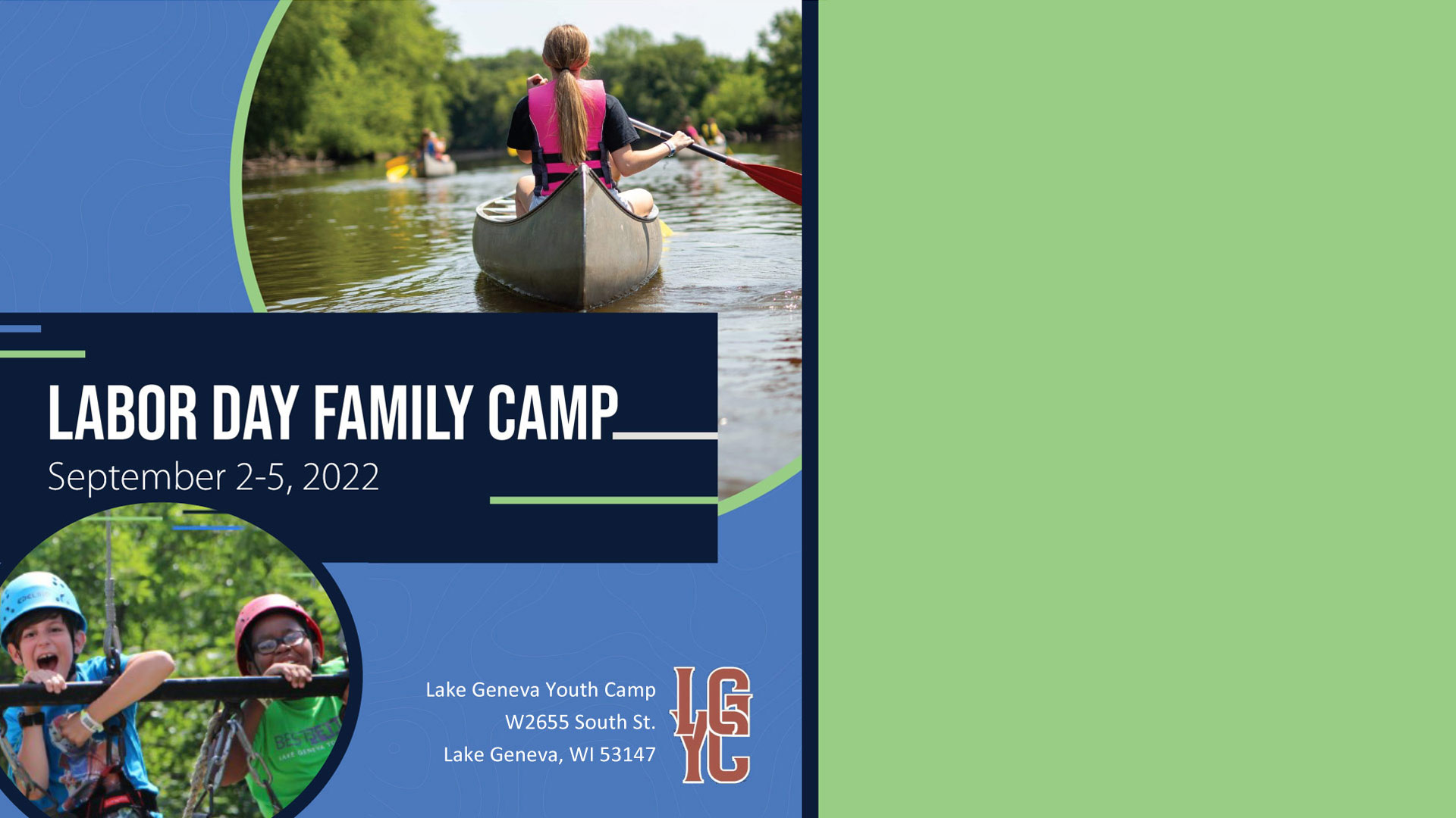 Lake Geneva Labor Day Family Camp The Compass Church